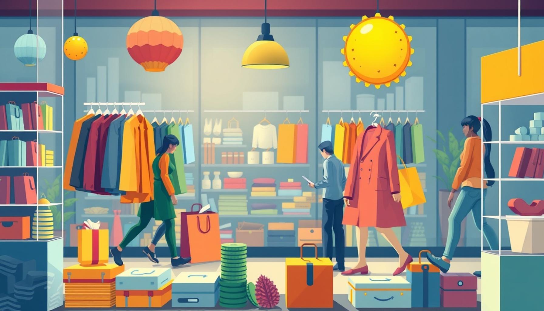 O impacto das promoções sazonais nas vendas de roupas: estratégias de marketing eficazes