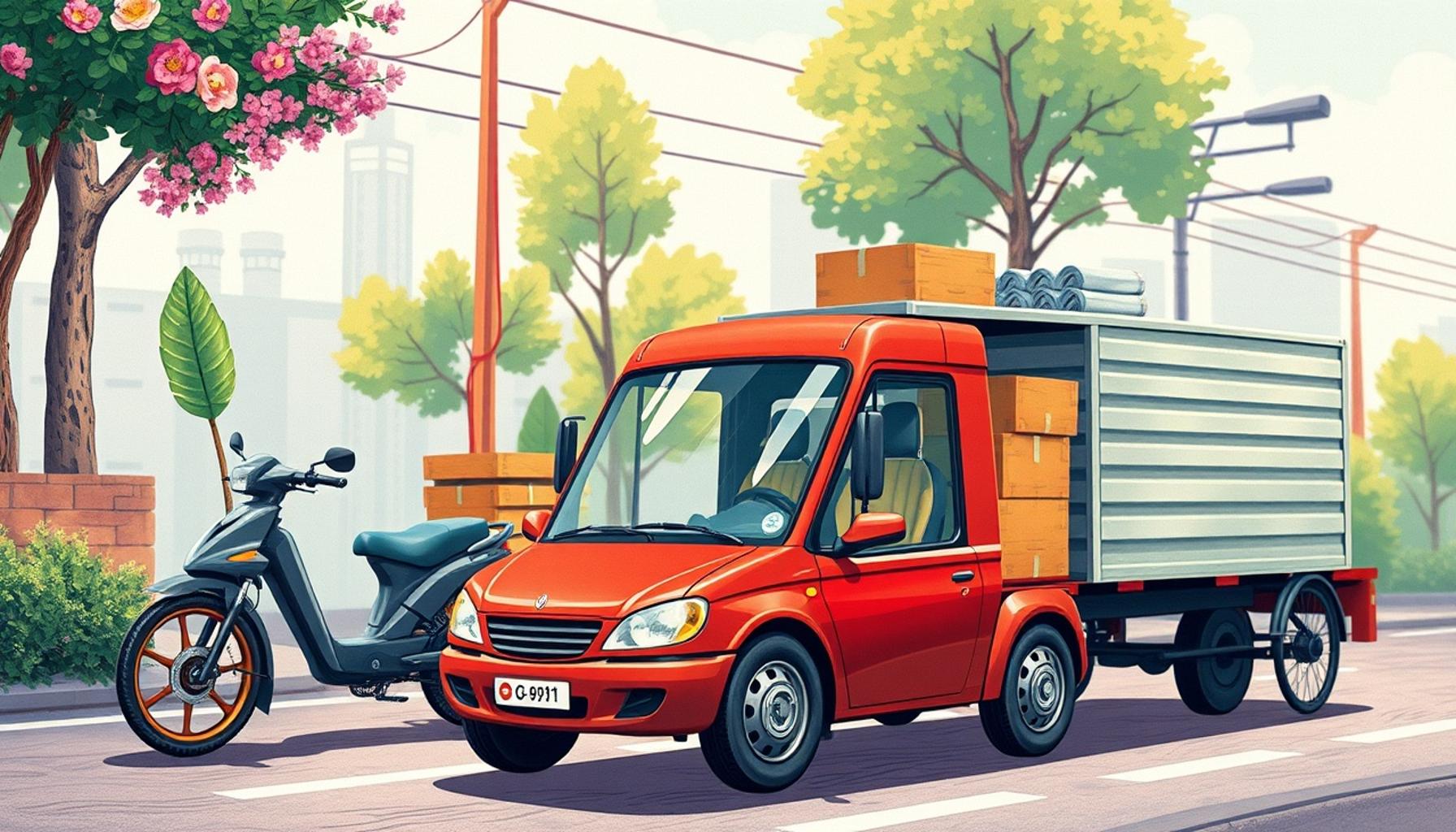 La relation entre la durabilité dans la mode et l&rsquo;utilisation de véhicules éco-efficients dans la logistique de distribution