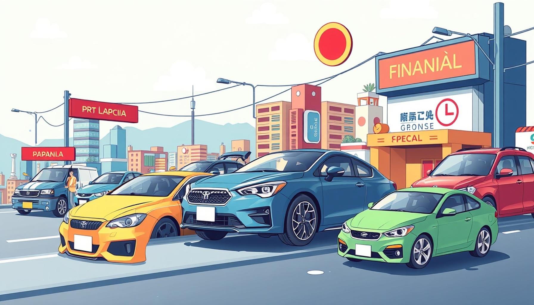 日本の自動車業界における価格戦略：ブランドがどのように際立つか