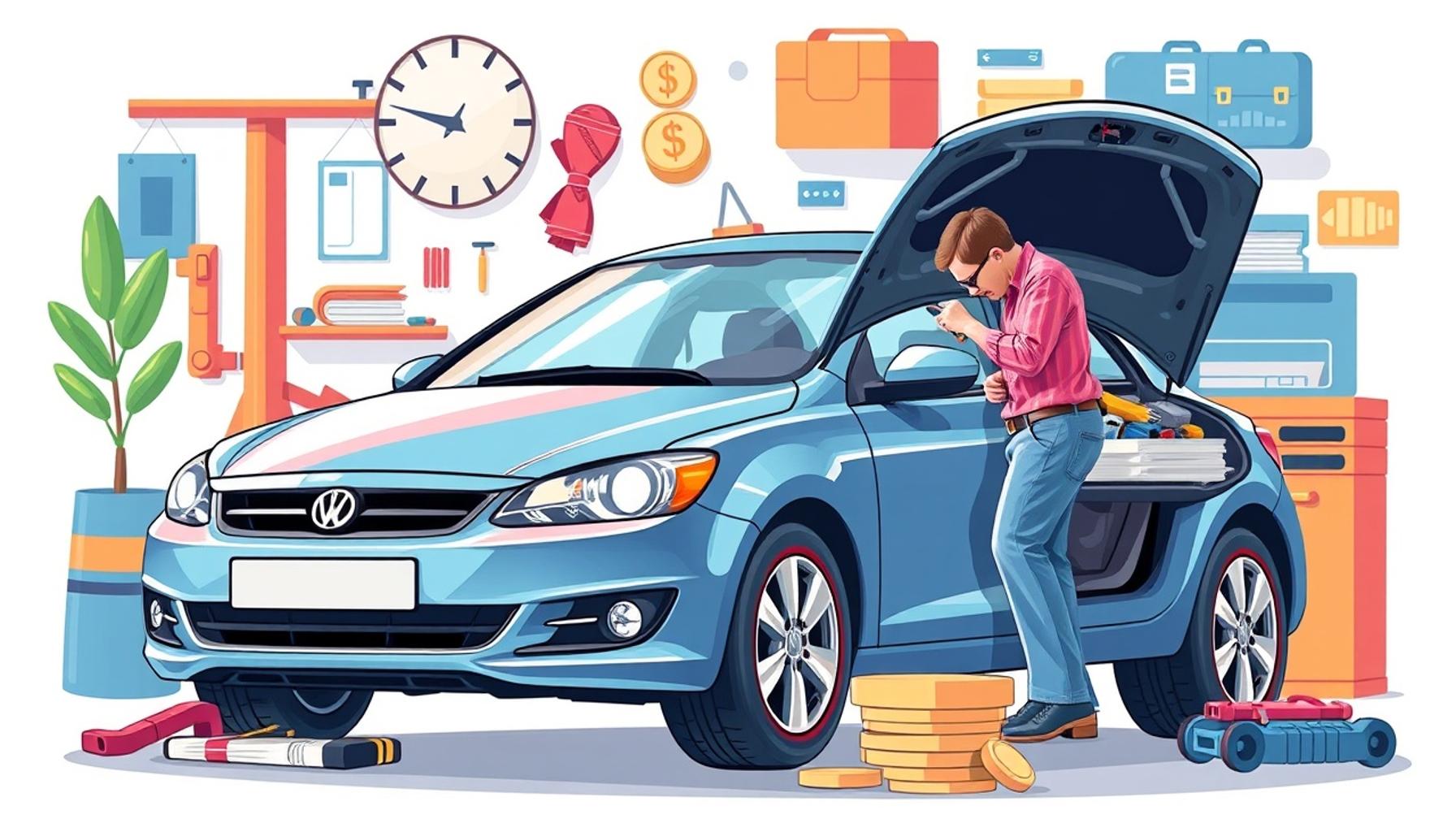 A relação entre a manutenção de carros e o planejamento financeiro a longo prazo