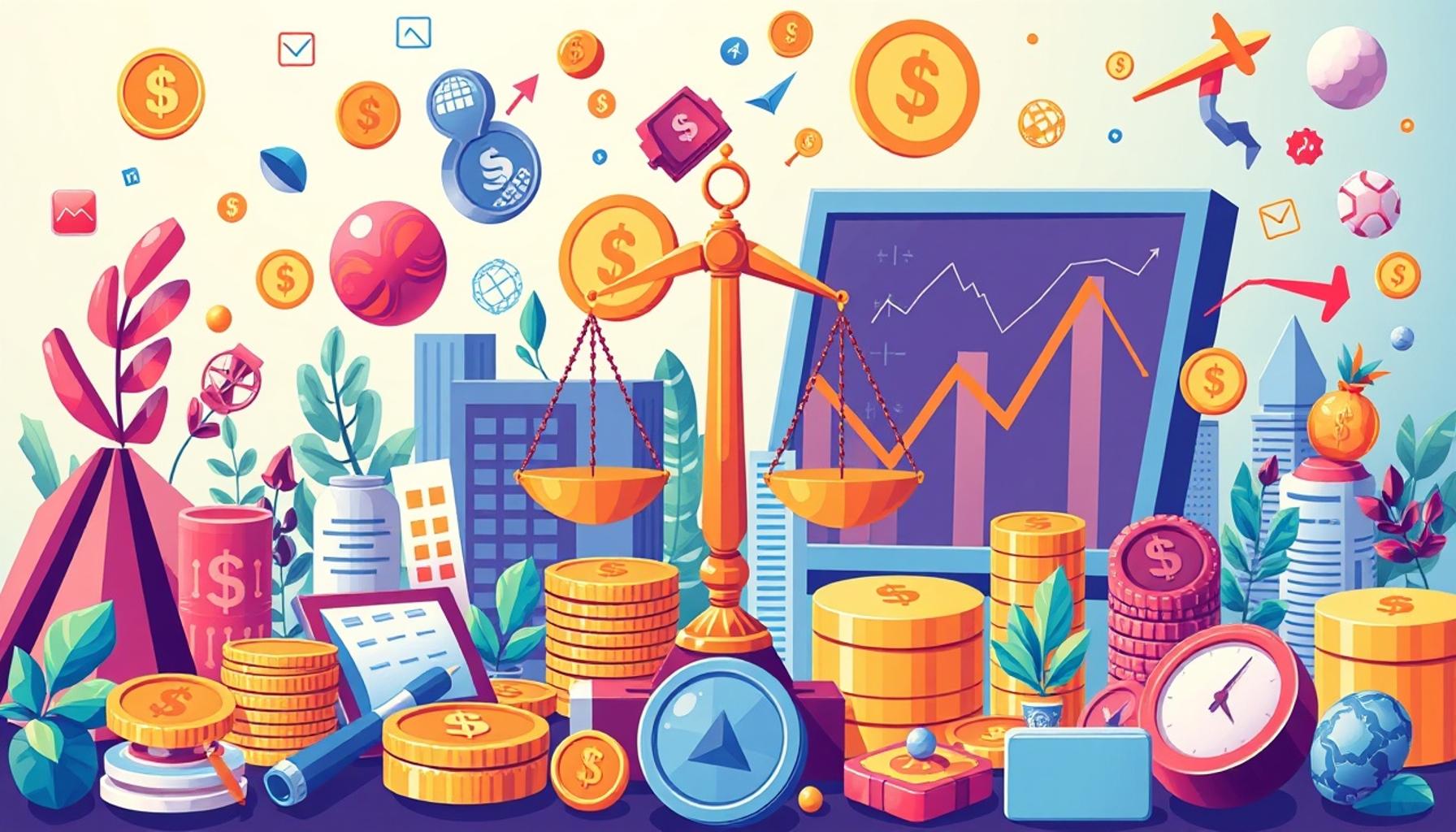 Estratégias para equilibrar despesas pessoais e investimentos em marketing digital para empreendedores