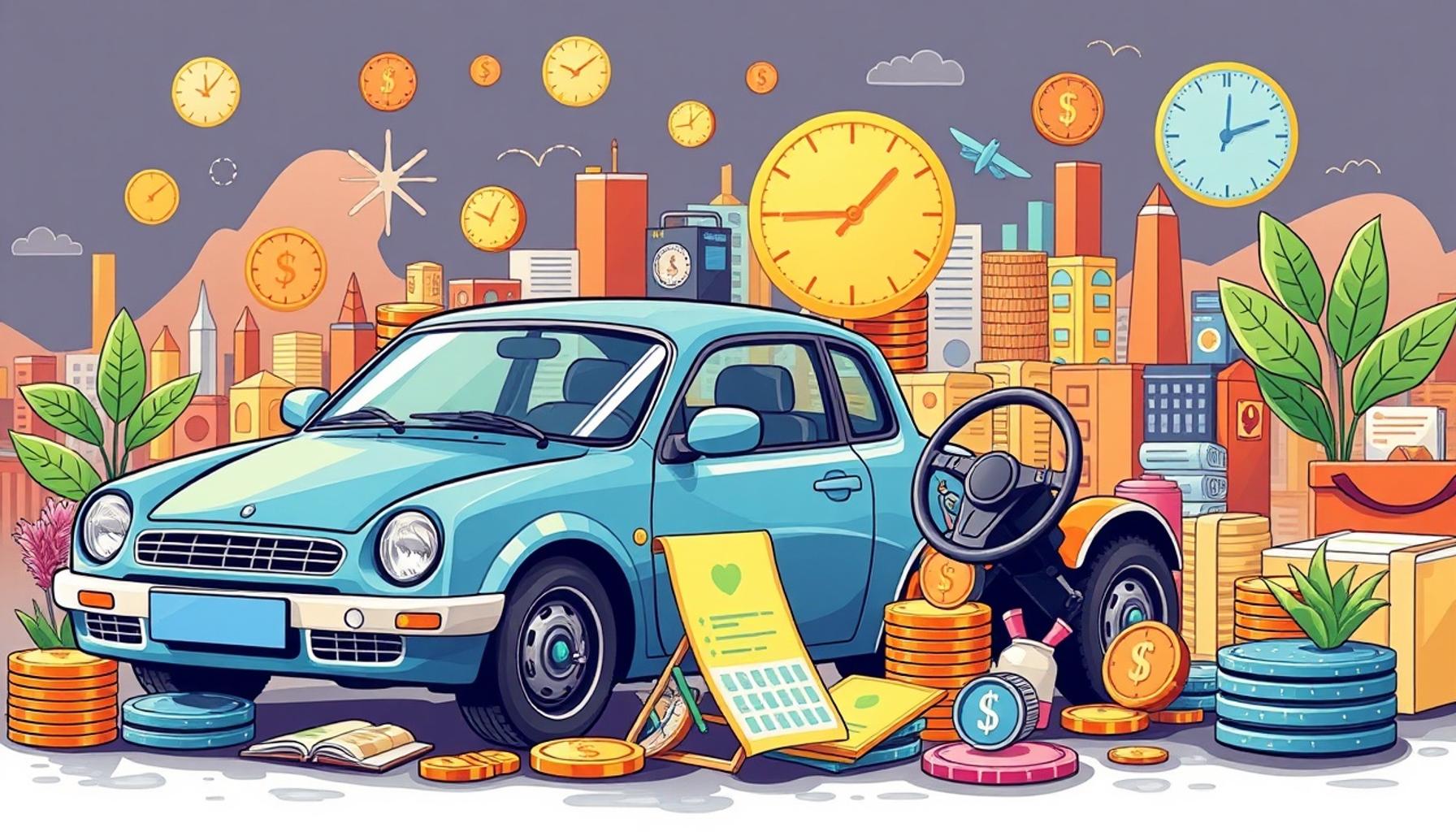 Como a depreciação dos carros impacta a saúde financeira a longo prazo